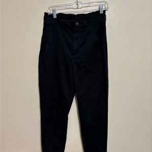White House Black Market Black High-Rise Trousers